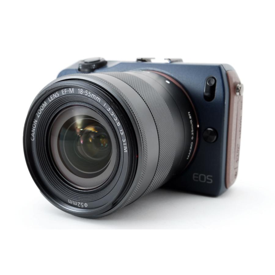 中古】キヤノン Canon EOS M ダブルレンズキット ベイブルー SD