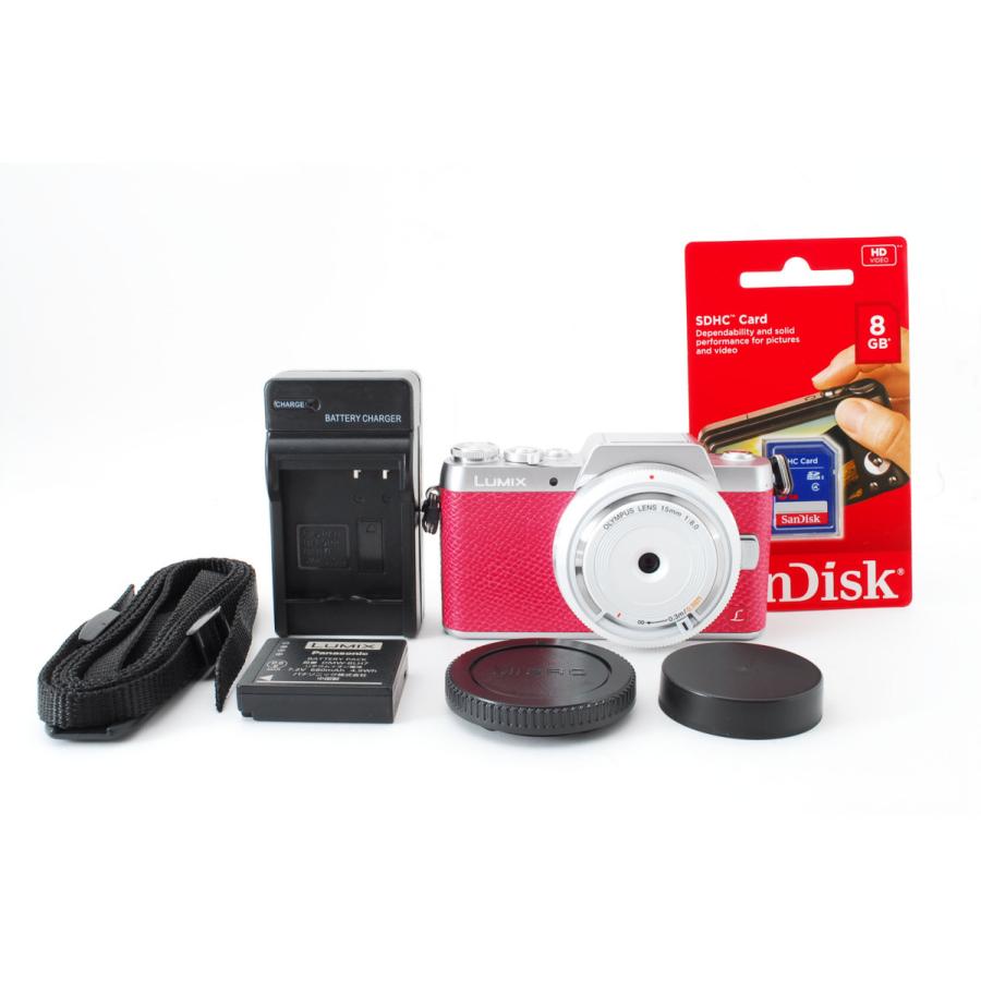 Panasonic（パナソニック） Panasonic DMC-GF7 レンズセット ピンク 美
