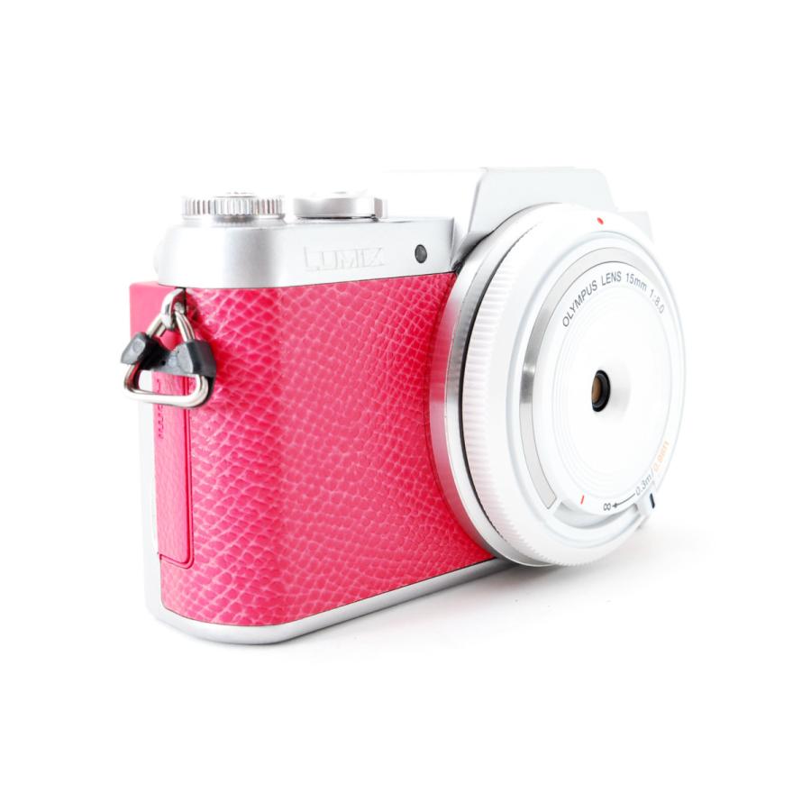 【美品】Panasonic LUMIX DMC-GF7 ピンク #167 Panasonic（パナソニック） Panasonic DMC-GF7 レンズセット ピンク 美