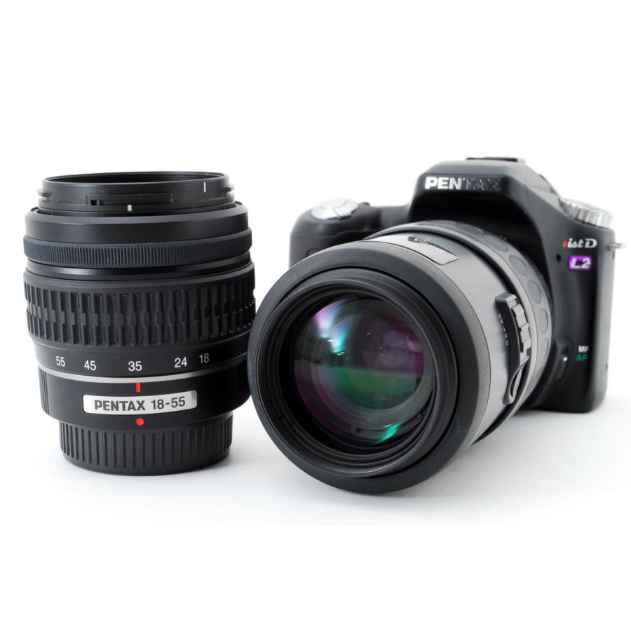 ペンタックス Pentax ist DL2 ブラック ダブルズームセット 美品 ペンタックス Pentax ist DL2 ブラック ダブルズームセット 美品