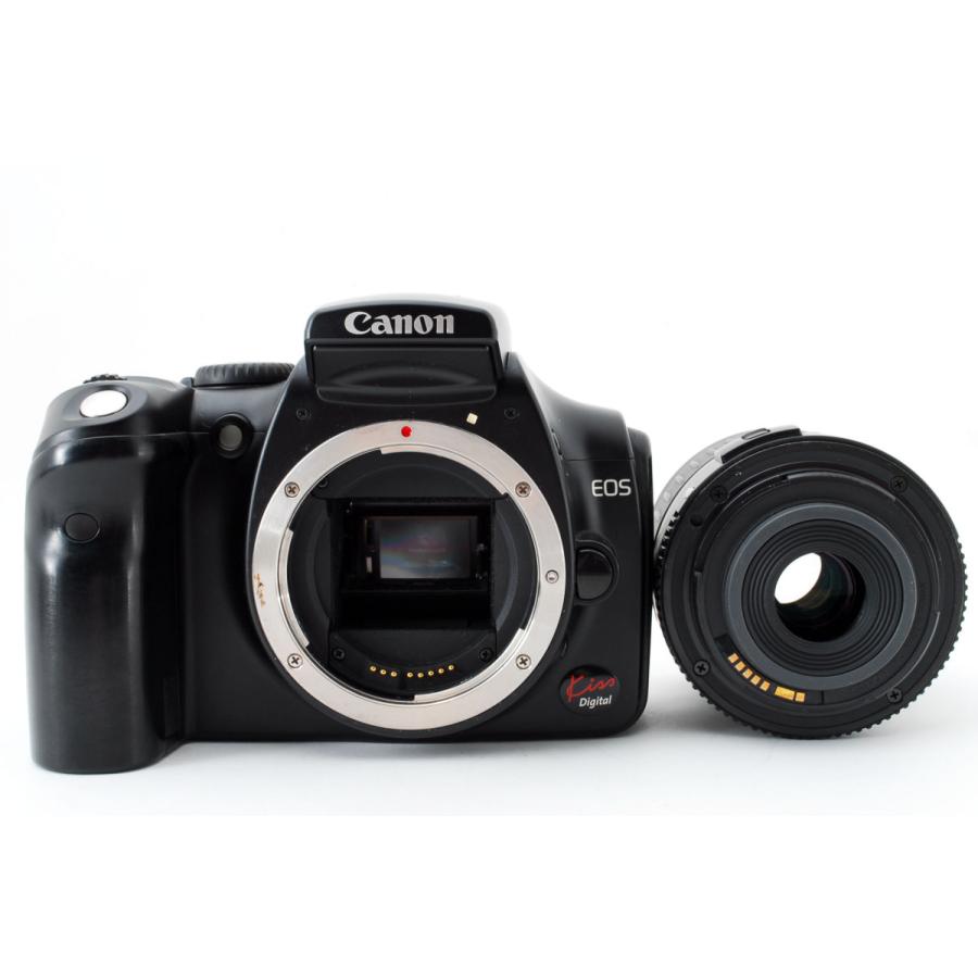 キヤノン Canon EOS Kiss Digital レンズキット ブラック 美品