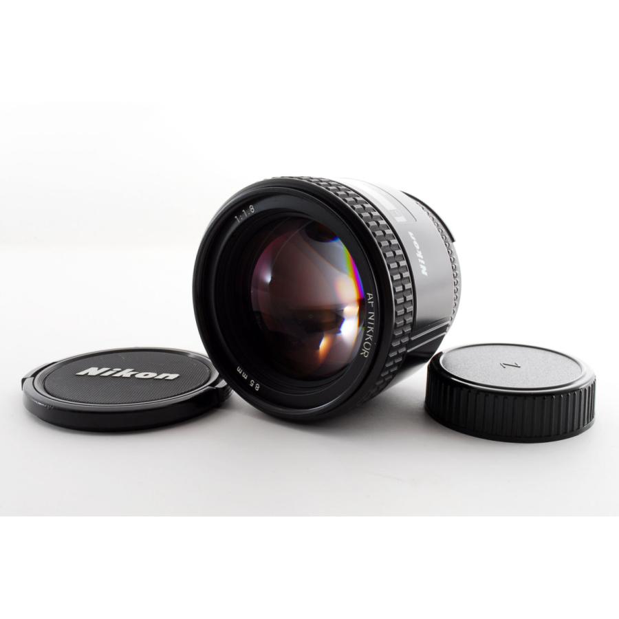 ニコン Nikon AF NIKKOR 85mm f/1.8 美品 : 919 : カメラFanks-PROShop 