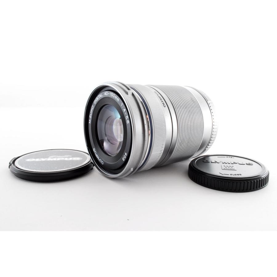 OLYMPUS M.ZUIKO 40-150mm R シルバー ☆送料無料☆ OLYMPUS M.ZUIKO DIGITAL 40-150mm F4-5.6 R ED MSC オリンパス