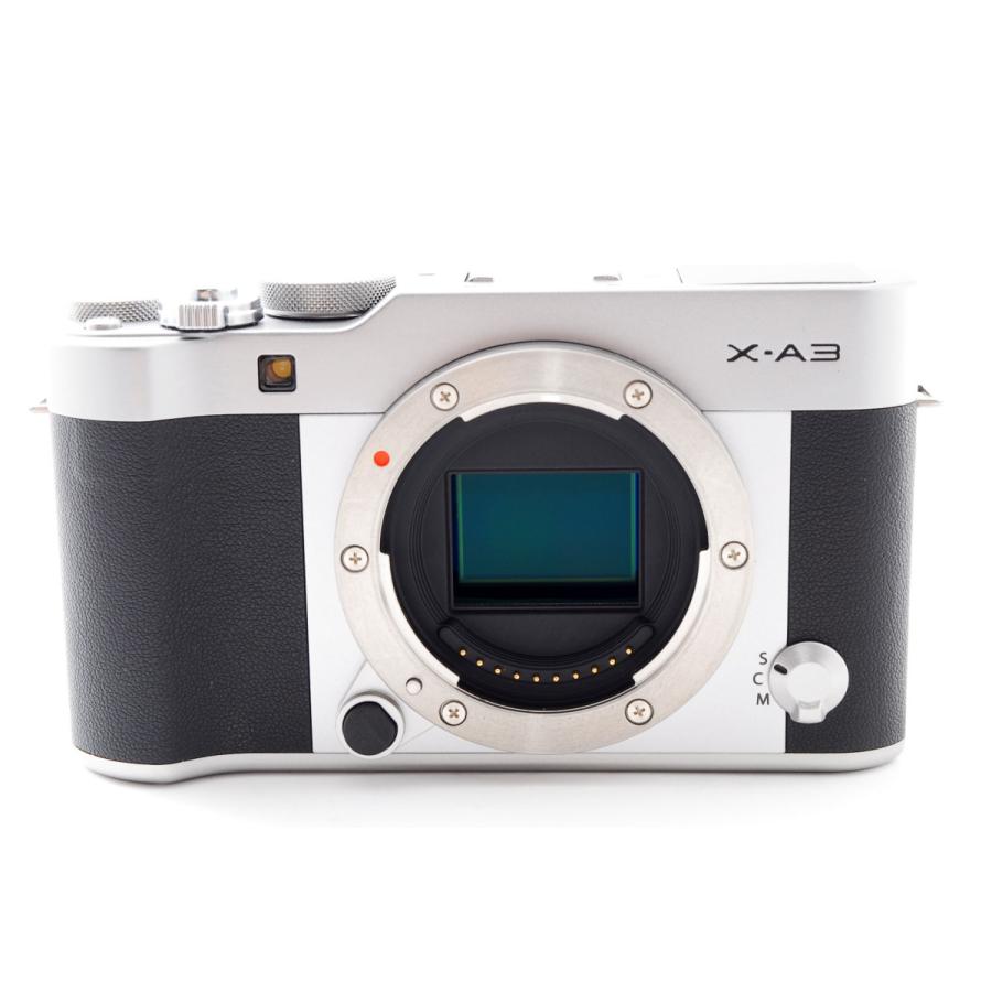 FUJIFILM フジフィルム Fujifilm X-A3 シルバー レンズキット 美