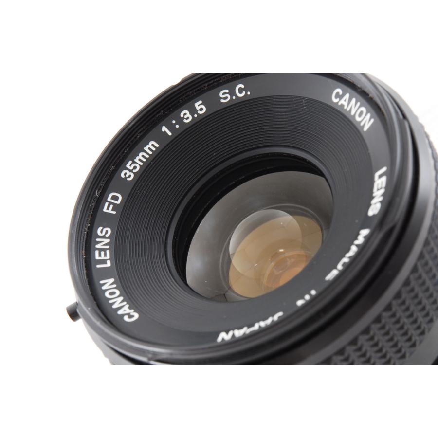 キヤノン Canon EF + FD 35mm F3.5 フィルムカメラ キヤノン Canon EF + FD 35mm F3.5 フィルムカメラ カメラ