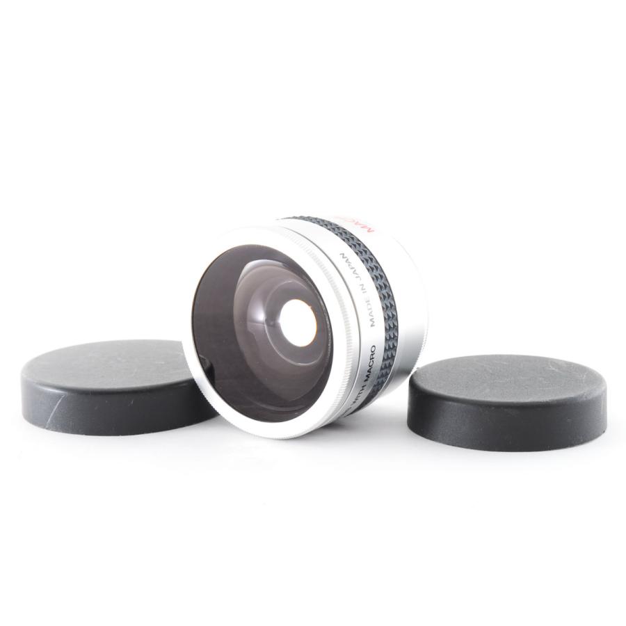 デジタルキング DIGITAL KING SEMI FISHEYE LENS WITH MACRO 美品 マクロ 魚眼レンズ 前後キャップ