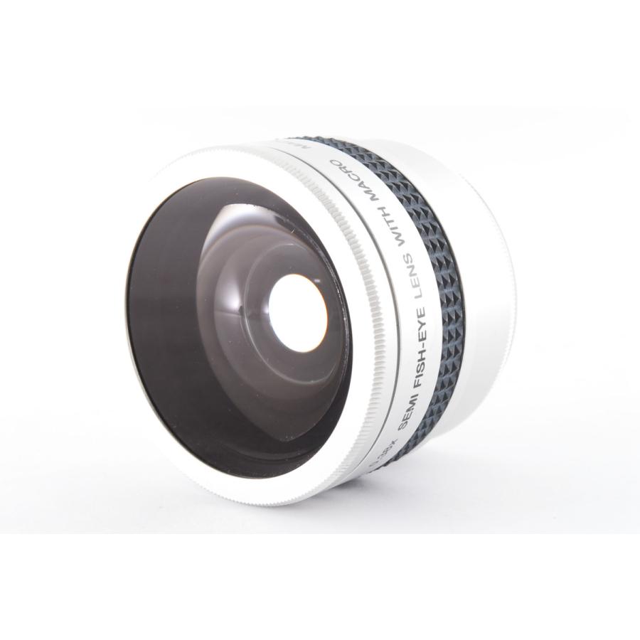 デジタルキング DIGITAL KING SEMI FISHEYE LENS WITH MACRO 美品 マクロ 魚眼レンズ 前後キャップ