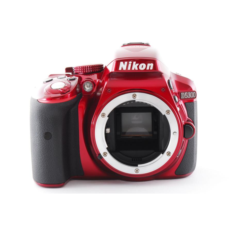 ニコン（Nikon） Nikon D5300 レッド レンズセット 美品 自分撮り