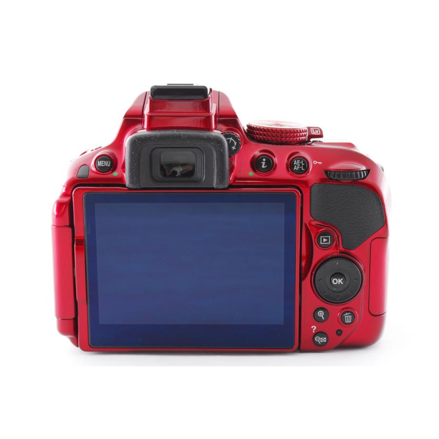 ニコン（Nikon） Nikon D5300 レッド レンズセット 美品 自分撮り