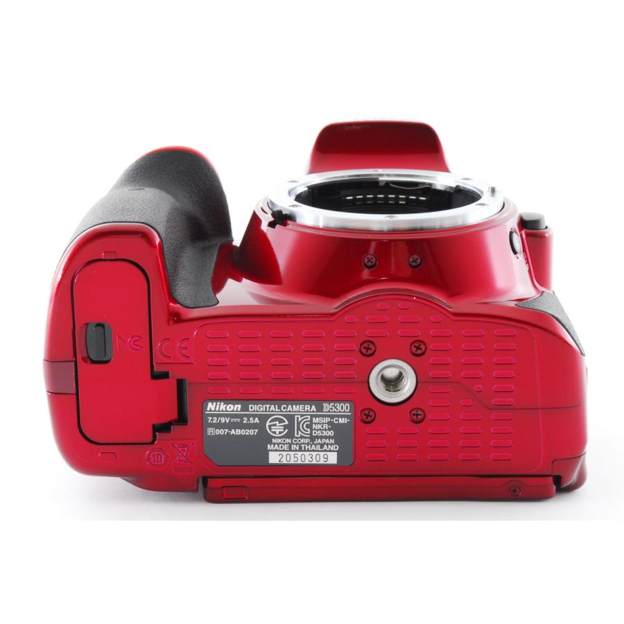 ニコン（Nikon） Nikon D5300 レンズセット レッド 美品 SDカード