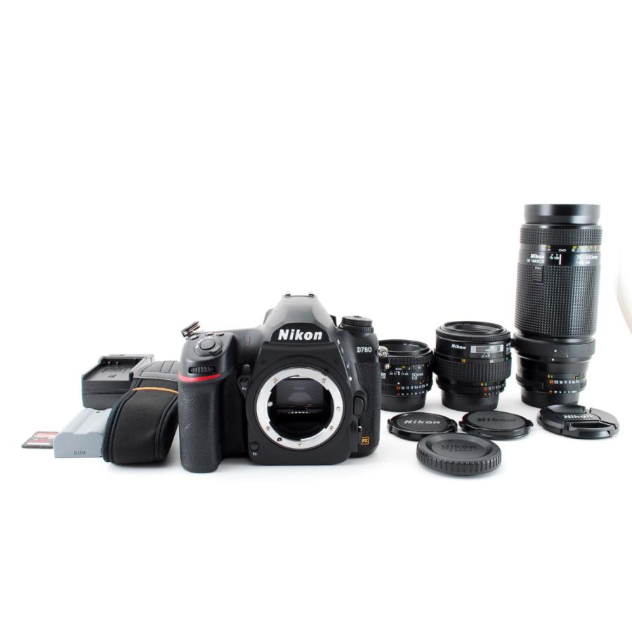 Nikon D780 セット 【最終価格】 ニコン Nikon D780 単焦点＆標準＆超望遠トリプルレンズセット