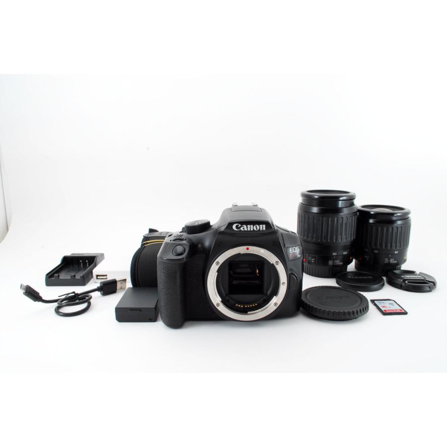 キヤノン Canon EOS Kiss X80 ダブルズームセット [訳アリ美品 キヤノン Canon EOS Kiss X80 ダブルズームセット [訳アリ美品
