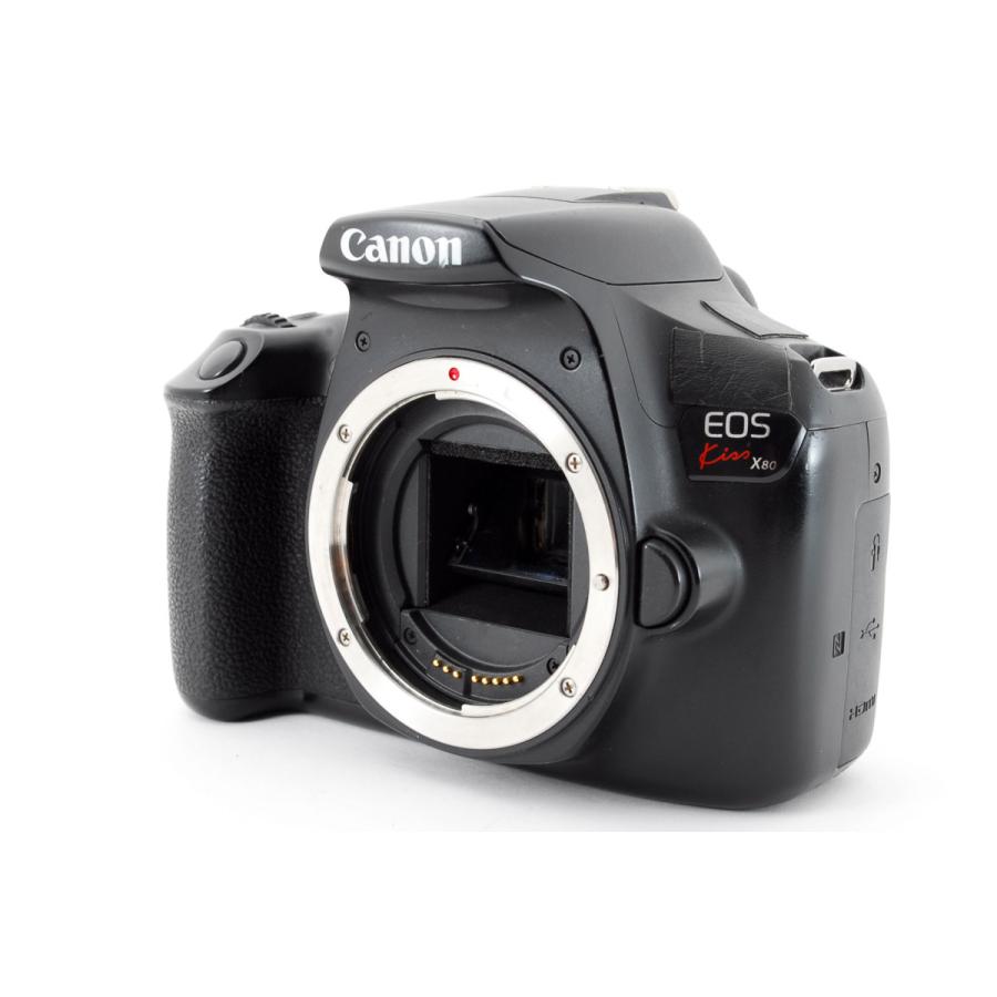 キヤノン Canon EOS Kiss X80 ダブルズームセット [訳アリ美品 キヤノン Canon EOS Kiss X80 ダブルズームセット [訳アリ美品