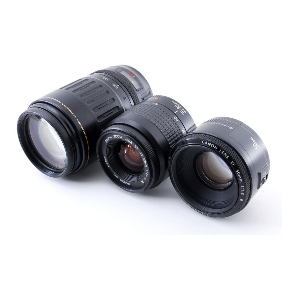 キヤノン Canon EOS 90D 標準＆超望遠＆単焦点トリプルレンズセット 美