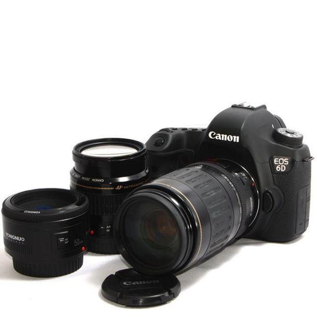 CONTAX（コンタックス） Canon 6D トリプルレンズセット 良品 動作確認
