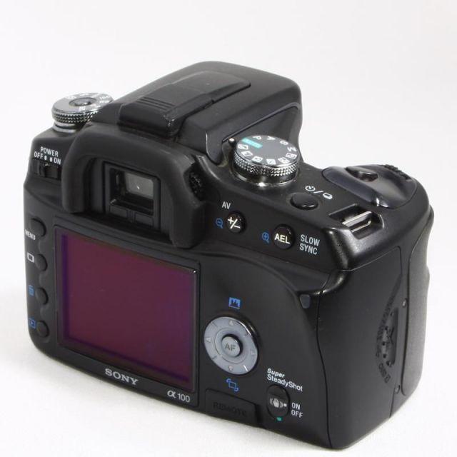 CONTAX ソニー SONY α100 ダブルレンズセット [984 : カメラ