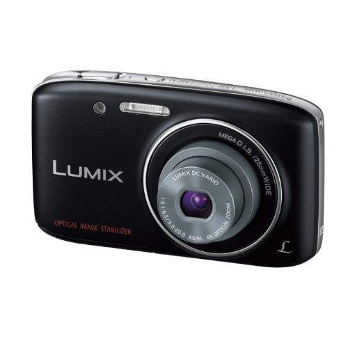【美品】Panasonic LUMIX DMC-S2　ブラック②◎ Panasonic Lumix DMC-S2 Digital Camera (Black) with Deluxe