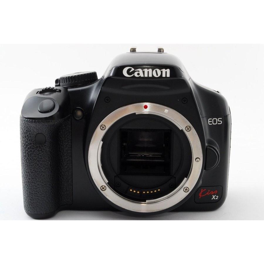 キヤノン Canon EOS Kiss X2 レンズセット 美品 SDカード キヤノン
