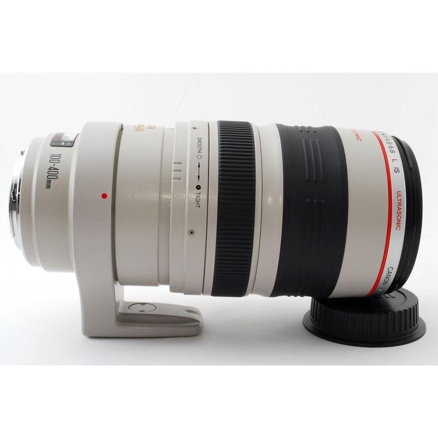 セール価格 キヤノン Canon EF 100-400mm F4.5-5.6L IS レンズ 美品 フード 三脚座 ケース付き 望遠ズーム