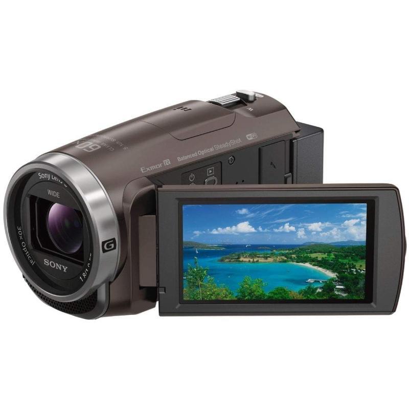 (未使用･未開封品)　ソニー SONY ビデオカメラ Handycam 光学30倍 内蔵メモリー64GB ブロンズブラウンHDR-CX680 TI qdkdu57 中古】SONY(ソニー) ビデオカメラ Handycam 光学30倍 内蔵メモリー64GB