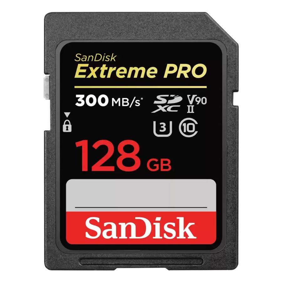 SanDisk サンディスク Extreme PRO SDXC UHS-II カード 128GB（SDSDXDK 