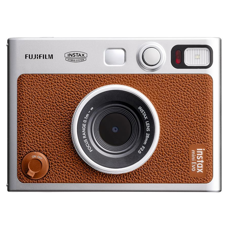 FUJIFILM フジフイルム チェキ INSTAX mini Evo ブラウン(USB Type-C 対応)｜camera-no-ohbayashi｜04