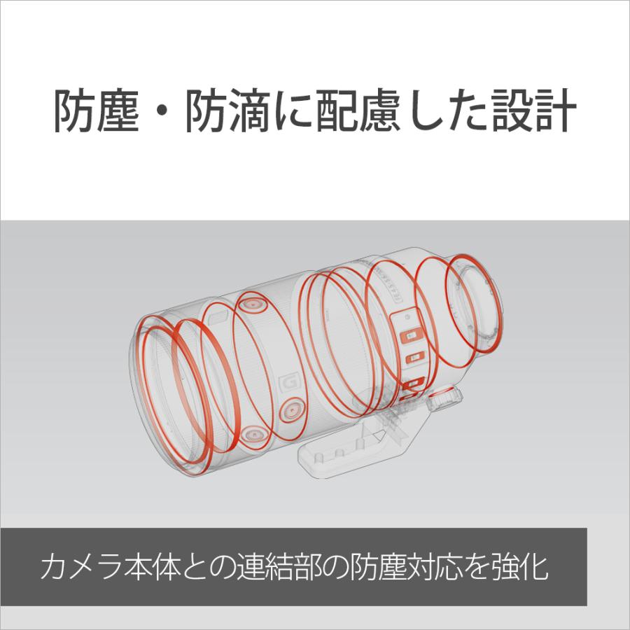 [新品]SONY ソニー FE100-400mm F4.5-5.6 GM OSS  SEL100400GM｜camera-no-ohbayashi｜10