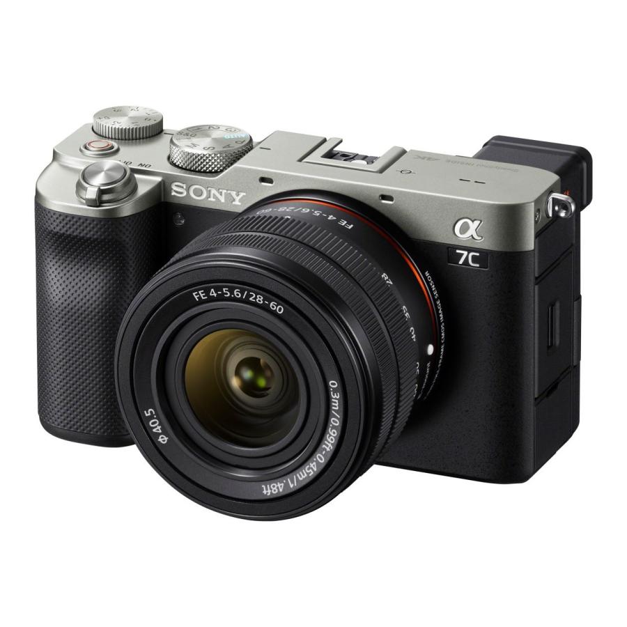 [新品]SONY ソニー α7C ズームレンズキット シルバー ILCE-7CL S｜camera-no-ohbayashi｜02