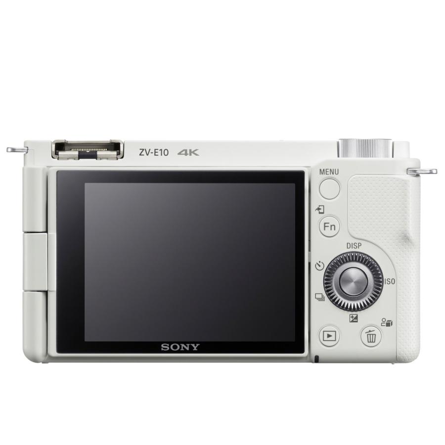 [新品]SONY ソニー VLOGCAM ZV-E10L W パワーズームレンズキット ホワイト｜camera-no-ohbayashi｜03