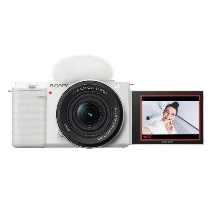 レンズ(ズーム) SONY E PZ 16-50mm F3.5-5.6 OSS II VLOGCAM [新品]SONY ソニー ZV-E10K W パワーズームレンズキット