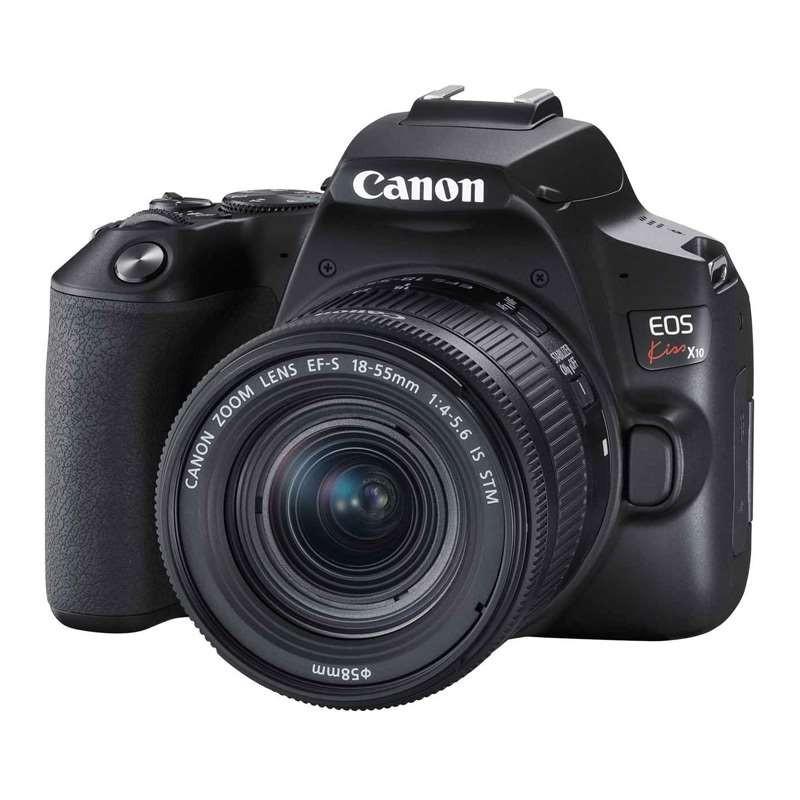 Canon キヤノン デジタル一眼レフカメラ EOS Kiss 価格 未使用品 X10 EF-S18-55 STM ブラック レンズキット IS
