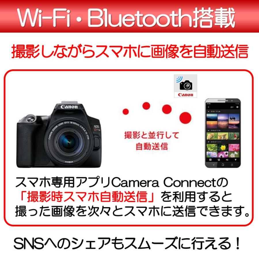 [新品]Canon キヤノン EOS Kiss X10 ダブルズームキット ブラック｜camera-no-ohbayashi｜09