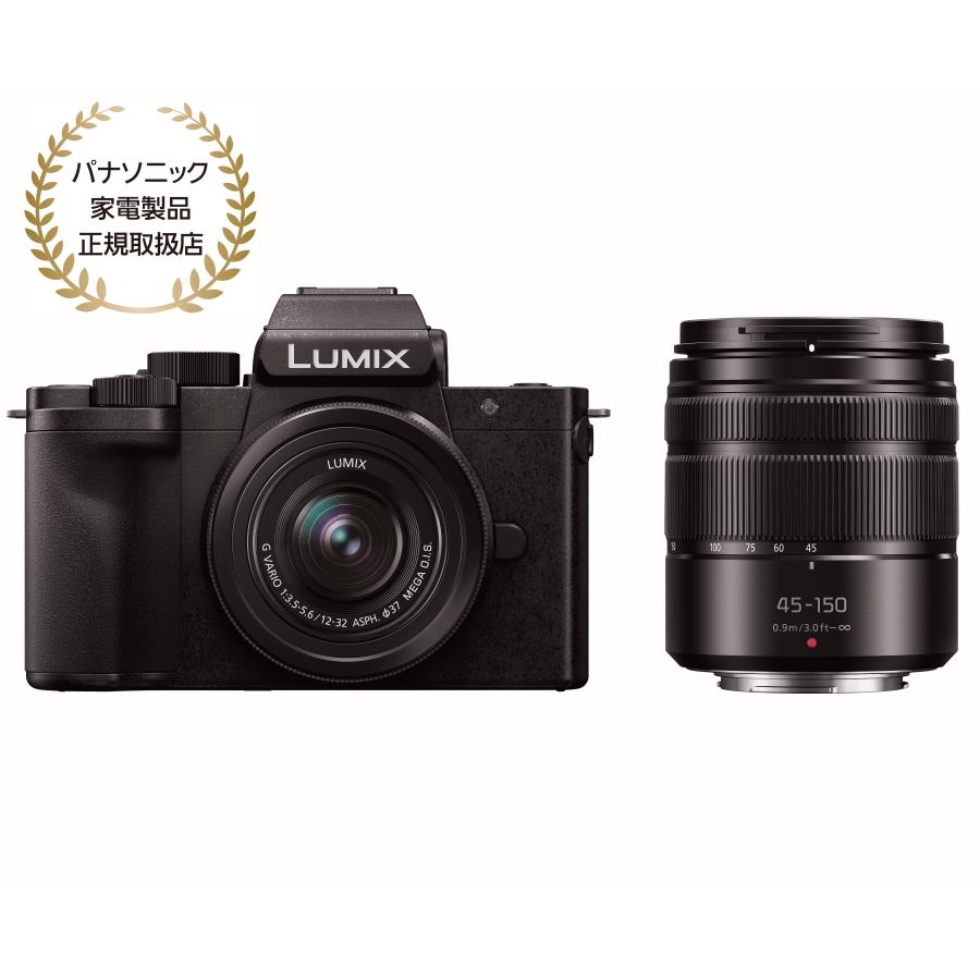 Panasonic LUMIX DC-G100DW ブラック カメラ 新品未使用 LUMIX Gシリーズ [新品]Panasonic パナソニック G100D Wキット 標準