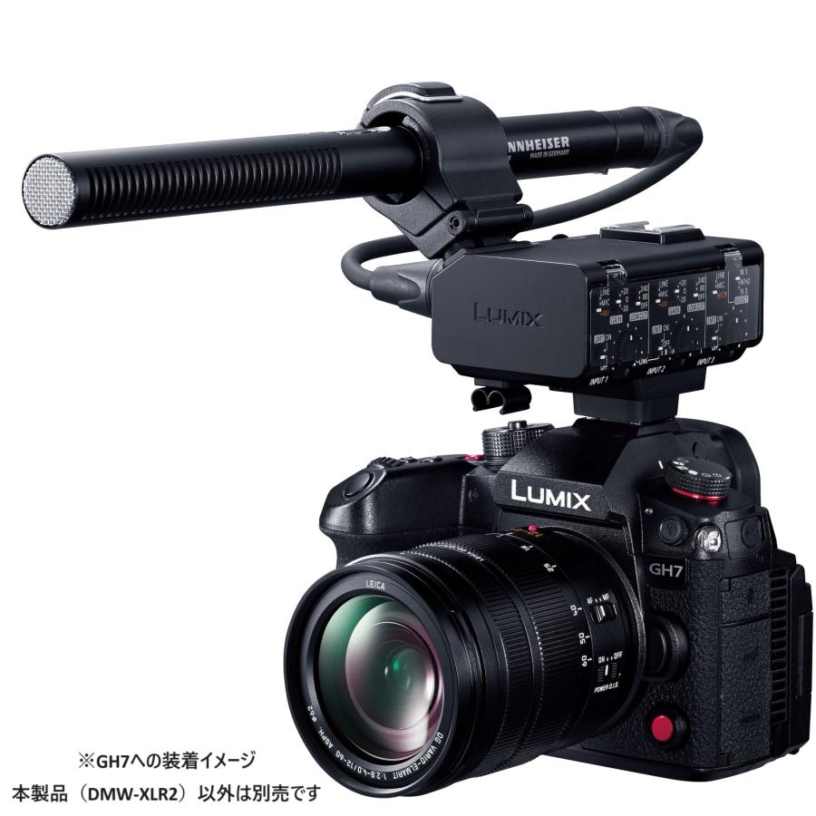 LUMIX [新品]Panasonic パナソニック XLRマイクロホンアダプター DMW