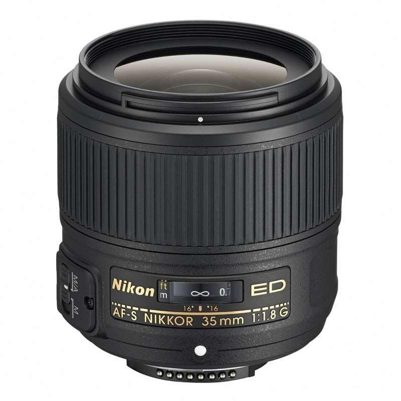 新品]Nikon ニコン AF-S NIKKOR 35mm f/1.8G ED フルサイズ対応広角単