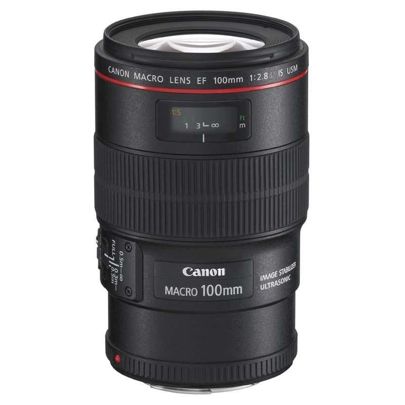 新品]Canon キヤノン 中望遠マクロレンズ EF 100mm F2.8 Lマクロ IS 