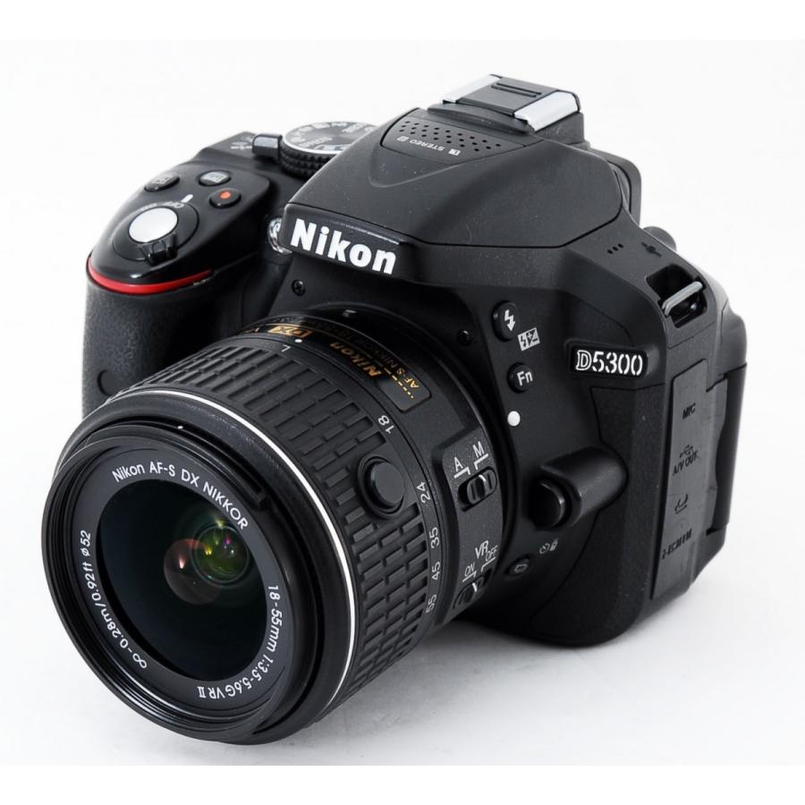 Nikon 一眼レフ 中古 ニコン D5300 レンズキット Sdカード付き D5300kit Camerashop Re Smile 通販 Yahoo ショッピング