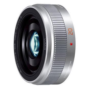 【動作品!】パナソニックミラーレス一眼レンズH-H020A Panasonic パナソニック LUMIX G 20mm / F1.7 II ASPH. シルバー