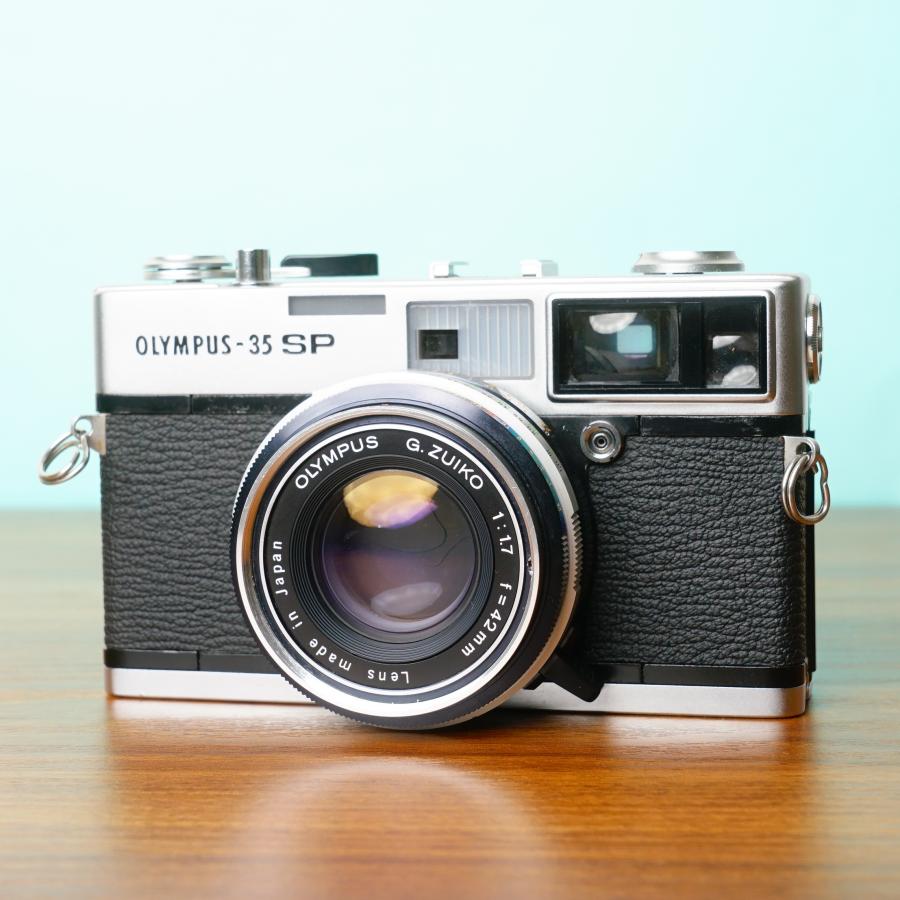 OLYMPUS 35 SP シルバー レンジファインダー 動作確認済 美品 完動品】OLYMPUS 35 SP レンジファインダー 動作確認済み