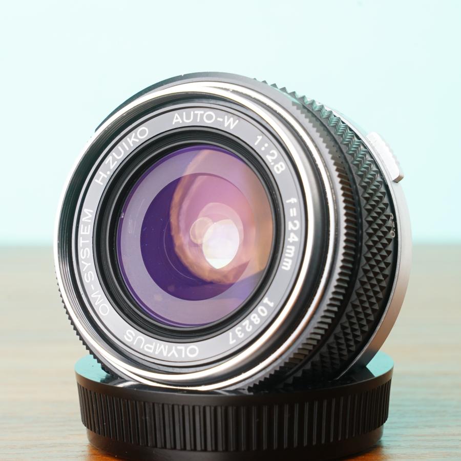 オリンパス OM-SYSTEM H.ZUIKO AUTO-W 24mm F2.8 オールドレンズ