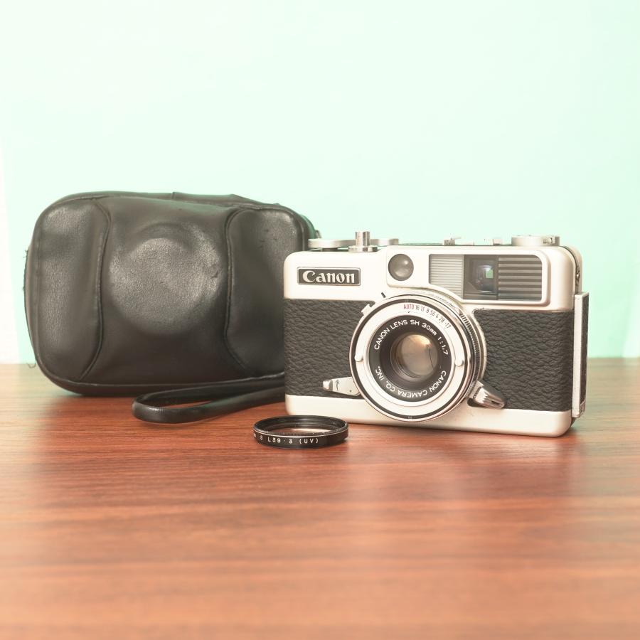 完動品◎Canon demi EE17 コンパクト フィルムカメラ 546 