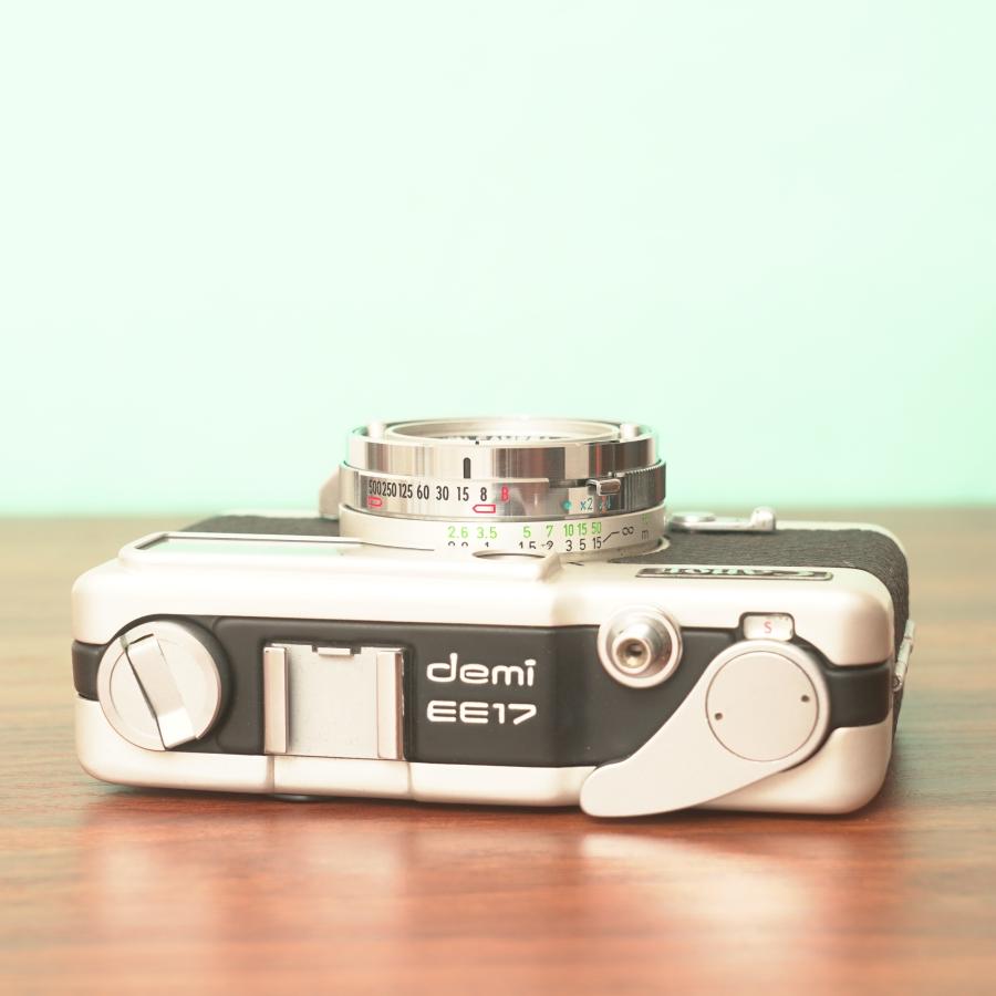 完動品◎Canon demi EE17 コンパクト フィルムカメラ 546 