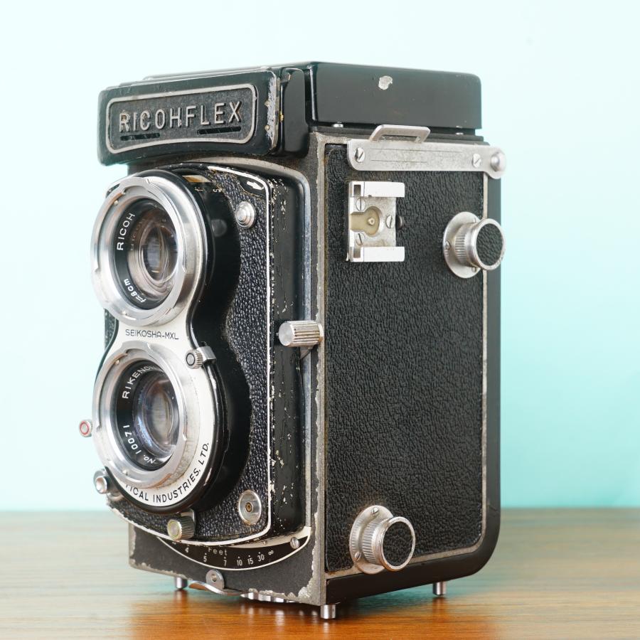 リコー 完動品◎RICOHFLEX DIA L 露出計付き 二眼レフ フィルム