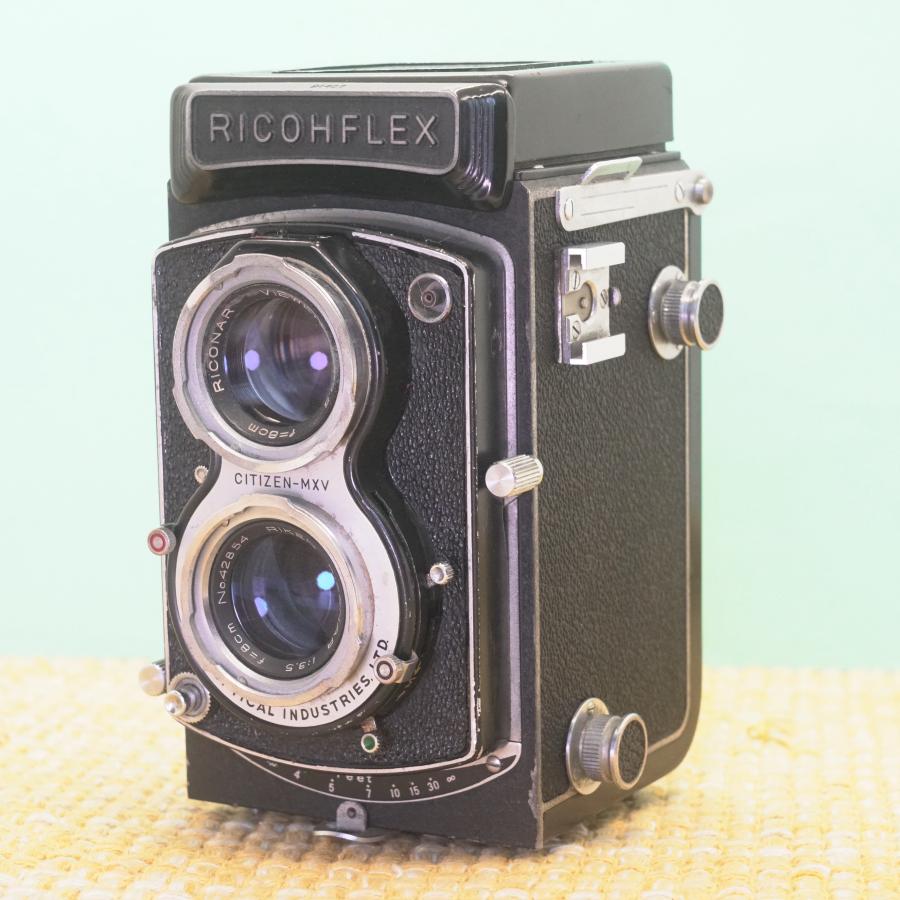 休日完動品◎RICOHFLEX　NEW　DIA　フィルムカメラ　二眼レフ　#467