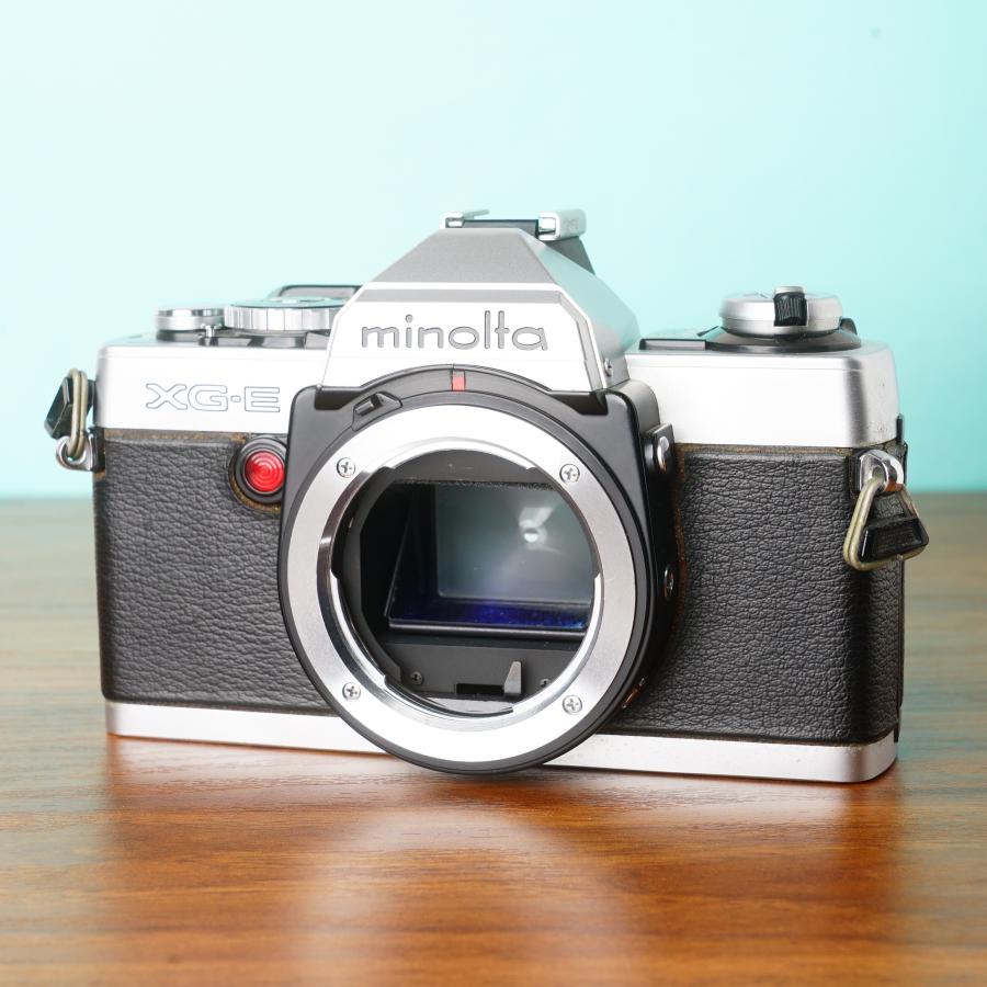 コニカミノルタ 動作確認済み◎ミノルタ XG-E ボディ フィルム