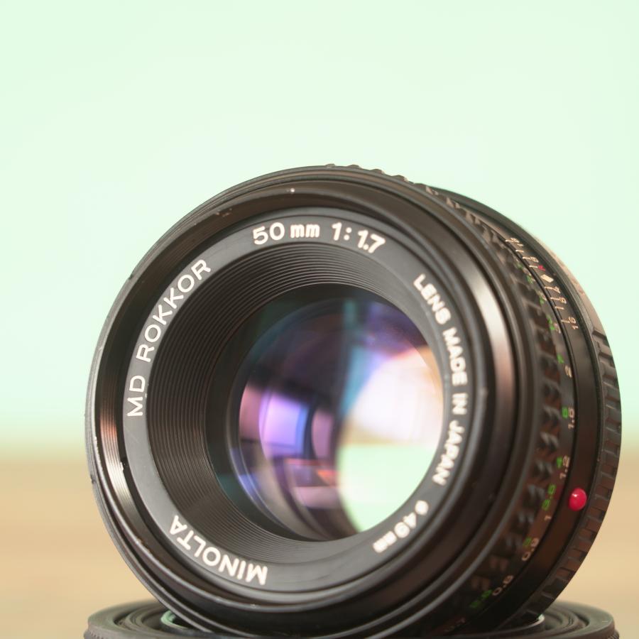 完動品◎ミノルタ XD ブラック × 50mm f1.7 フィルムカメラ #41#｜camera-shashasha｜08