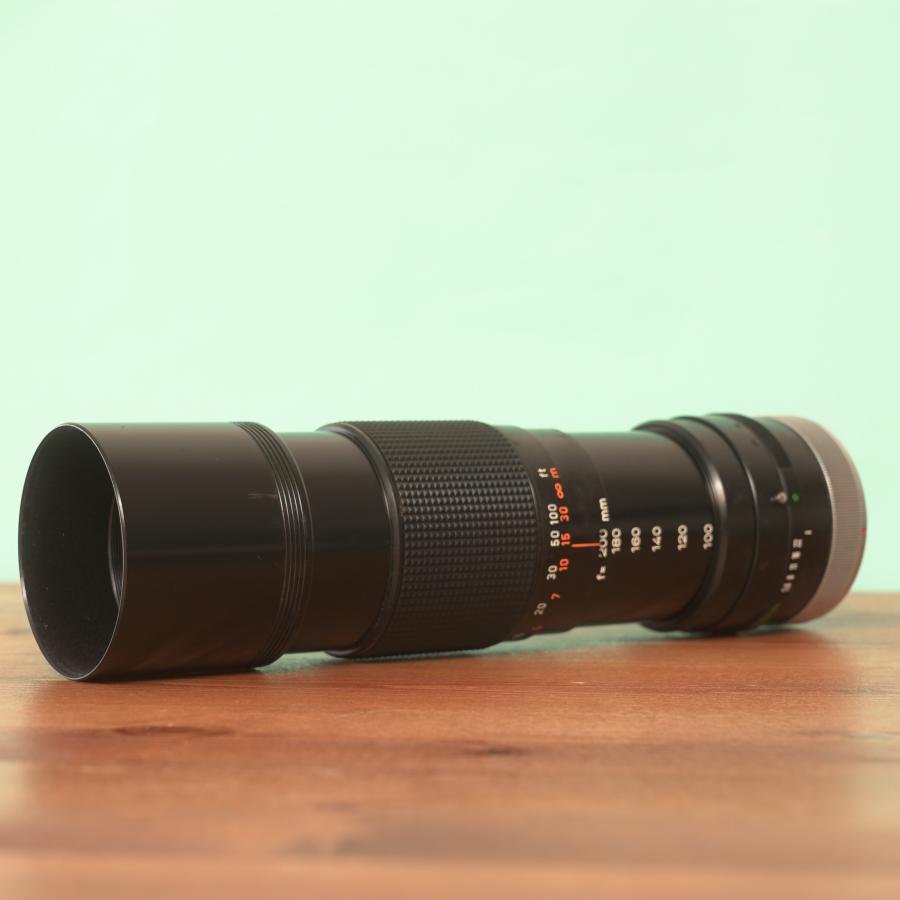 ジャンク CANON ZOOM 100-200mm f5.6 キャノンFDマウント オールドレンズ｜camera-shashasha｜10