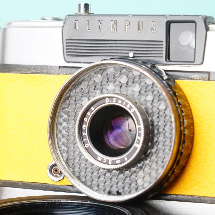 完動品◎オリンパス PEN-EES イエロー ハーフサイズ フィルムカメラ 完動品◎オリンパス PEN-EES イエロー ハーフサイズ フィルムカメラ