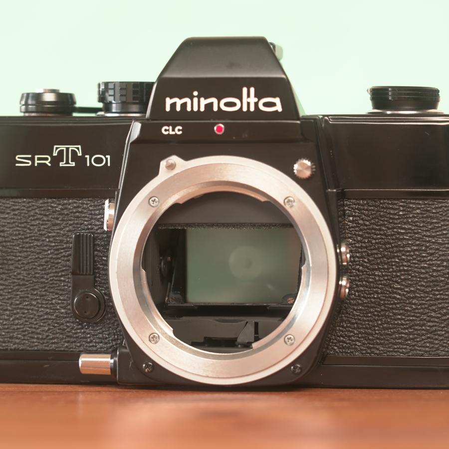 完動品◎ミノルタ SRT101 ブラック ボディ フィルムカメラ #854｜camera-shashasha｜07