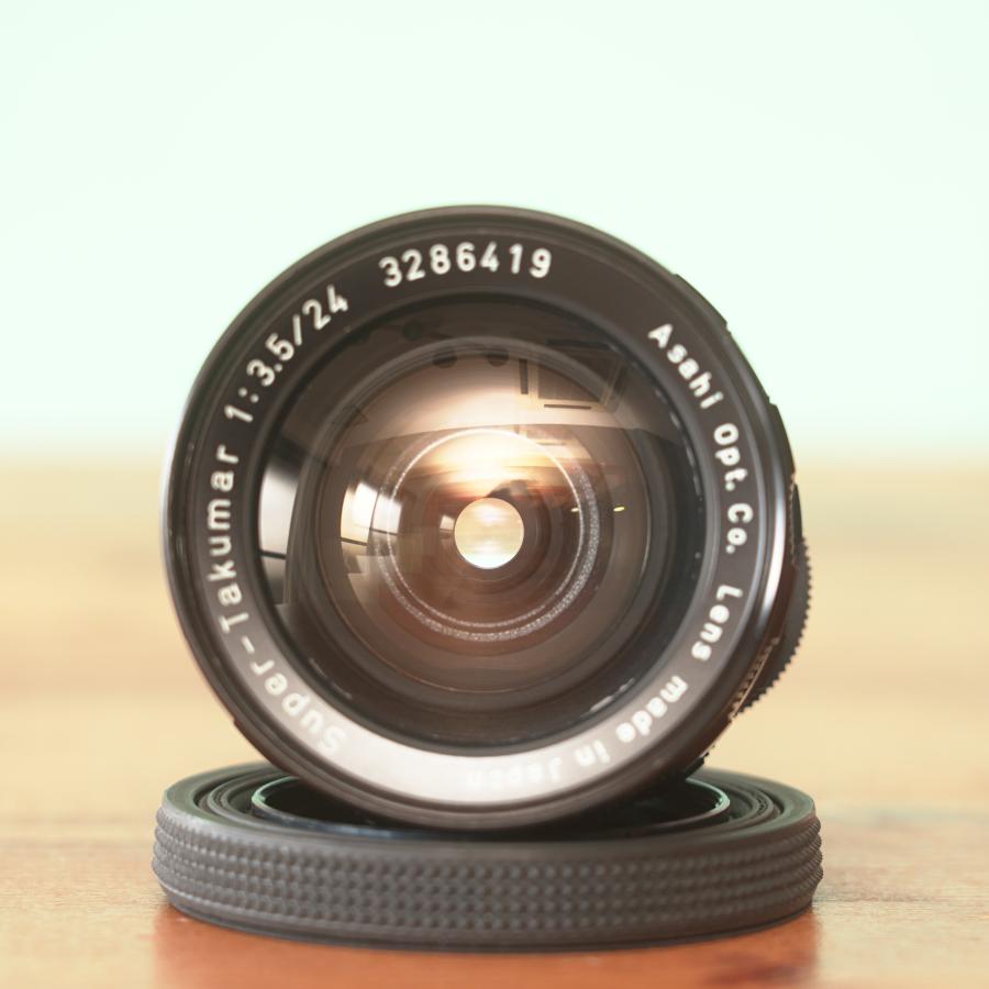 Super Takumar 24mm f3.5 広角 オールドレンズ #19（PENTAX SMC